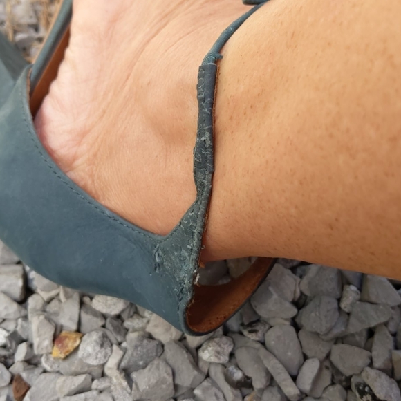 Steve Madden Pointed Toe Ankle Wrap Block Heel Sho - Picture 9 of 15